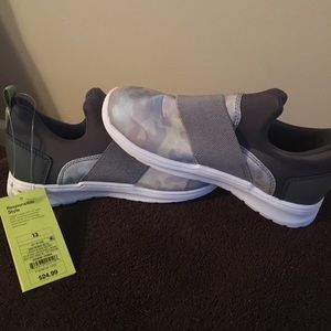 Gray cameo size 13 kids slip on shoes.